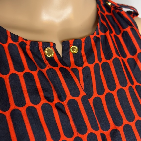 MICHAEL KORS PRINTED button up TANKtop size 2 - Picture 2 of 10